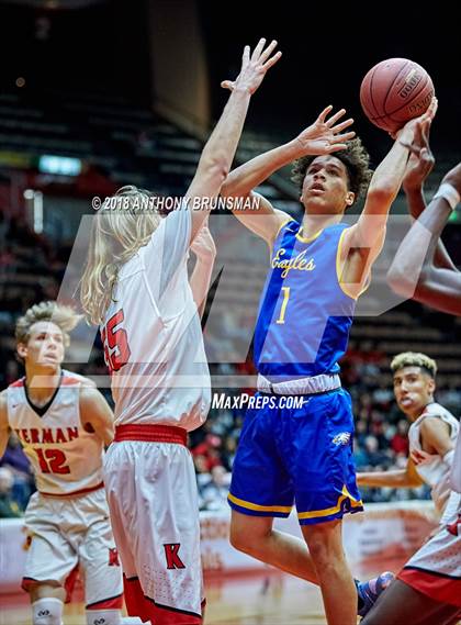 Thumbnail 1 in Bakersfield Christian vs. Kerman (CIF CS D4 Final) photogallery.