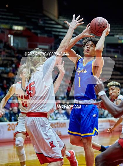 Thumbnail 3 in Bakersfield Christian vs. Kerman (CIF CS D4 Final) photogallery.