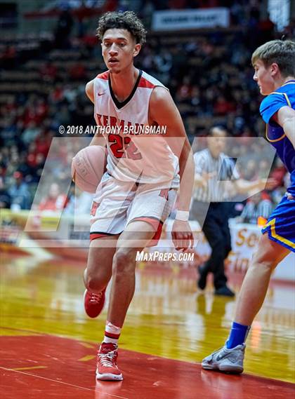 Thumbnail 3 in Bakersfield Christian vs. Kerman (CIF CS D4 Final) photogallery.