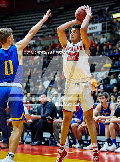 Thumbnail 2 in Bakersfield Christian vs. Kerman (CIF CS D4 Final) photogallery.
