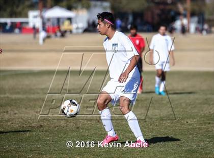 Thumbnail 1 in Gila Ridge vs Hawaii Prep (Reach 11 Arizona Showcase) photogallery.