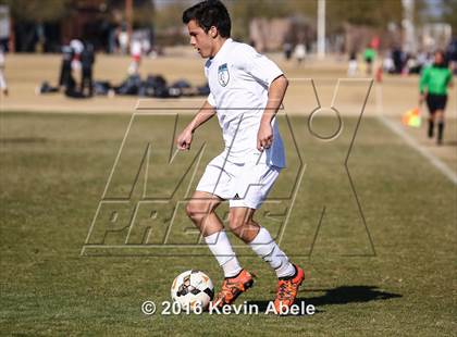 Thumbnail 2 in Gila Ridge vs Hawaii Prep (Reach 11 Arizona Showcase) photogallery.