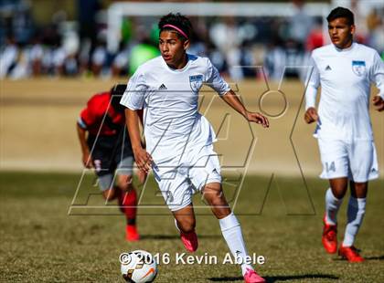 Thumbnail 1 in Gila Ridge vs Hawaii Prep (Reach 11 Arizona Showcase) photogallery.