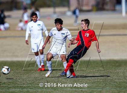 Thumbnail 2 in Gila Ridge vs Hawaii Prep (Reach 11 Arizona Showcase) photogallery.