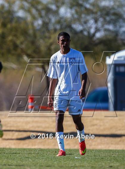 Thumbnail 3 in Gila Ridge vs Hawaii Prep (Reach 11 Arizona Showcase) photogallery.