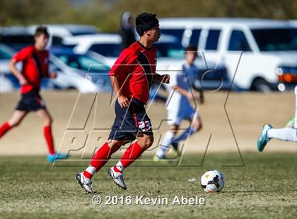 Thumbnail 1 in Gila Ridge vs Hawaii Prep (Reach 11 Arizona Showcase) photogallery.