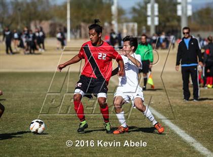 Thumbnail 2 in Gila Ridge vs Hawaii Prep (Reach 11 Arizona Showcase) photogallery.