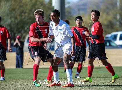 Thumbnail 3 in Gila Ridge vs Hawaii Prep (Reach 11 Arizona Showcase) photogallery.