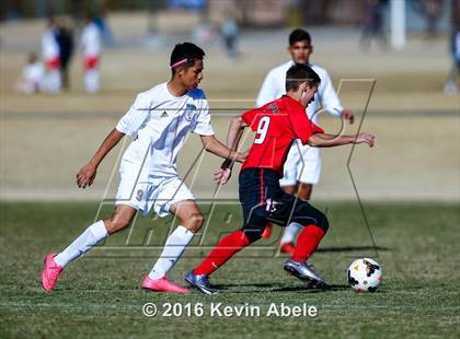 Thumbnail 2 in Gila Ridge vs Hawaii Prep (Reach 11 Arizona Showcase) photogallery.