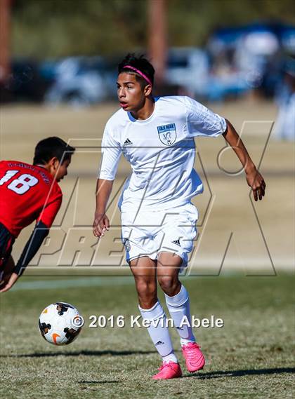Thumbnail 1 in Gila Ridge vs Hawaii Prep (Reach 11 Arizona Showcase) photogallery.