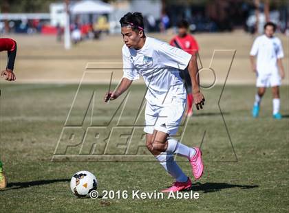 Thumbnail 3 in Gila Ridge vs Hawaii Prep (Reach 11 Arizona Showcase) photogallery.