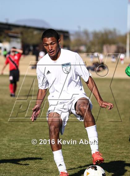 Thumbnail 2 in Gila Ridge vs Hawaii Prep (Reach 11 Arizona Showcase) photogallery.