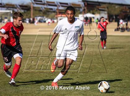 Thumbnail 2 in Gila Ridge vs Hawaii Prep (Reach 11 Arizona Showcase) photogallery.