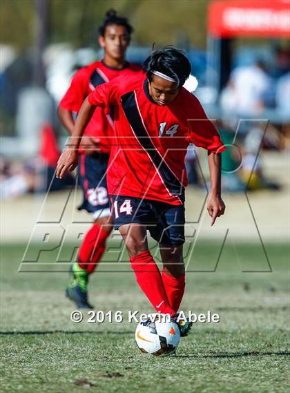 Thumbnail 1 in Gila Ridge vs Hawaii Prep (Reach 11 Arizona Showcase) photogallery.