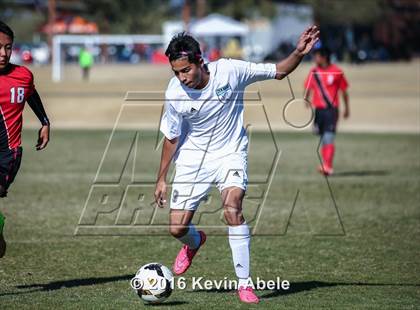 Thumbnail 1 in Gila Ridge vs Hawaii Prep (Reach 11 Arizona Showcase) photogallery.