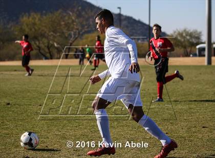 Thumbnail 3 in Gila Ridge vs Hawaii Prep (Reach 11 Arizona Showcase) photogallery.