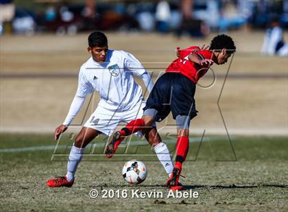Thumbnail 1 in Gila Ridge vs Hawaii Prep (Reach 11 Arizona Showcase) photogallery.