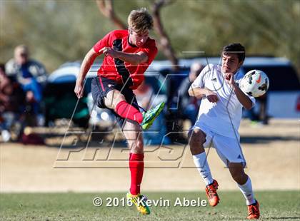 Thumbnail 3 in Gila Ridge vs Hawaii Prep (Reach 11 Arizona Showcase) photogallery.