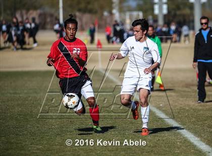Thumbnail 2 in Gila Ridge vs Hawaii Prep (Reach 11 Arizona Showcase) photogallery.