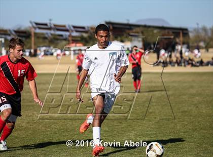 Thumbnail 1 in Gila Ridge vs Hawaii Prep (Reach 11 Arizona Showcase) photogallery.