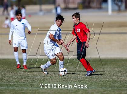Thumbnail 1 in Gila Ridge vs Hawaii Prep (Reach 11 Arizona Showcase) photogallery.