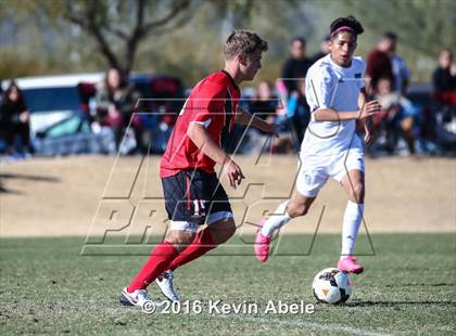 Thumbnail 1 in Gila Ridge vs Hawaii Prep (Reach 11 Arizona Showcase) photogallery.