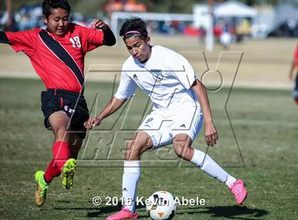 Thumbnail 2 in Gila Ridge vs Hawaii Prep (Reach 11 Arizona Showcase) photogallery.