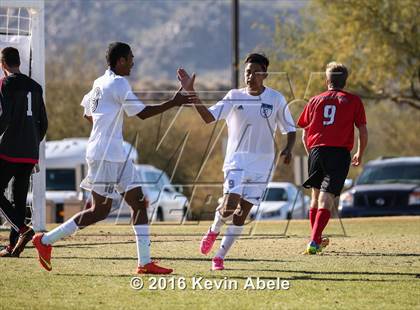 Thumbnail 3 in Gila Ridge vs Hawaii Prep (Reach 11 Arizona Showcase) photogallery.