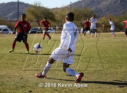 Thumbnail 2 in Gila Ridge vs Hawaii Prep (Reach 11 Arizona Showcase) photogallery.