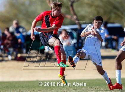 Thumbnail 1 in Gila Ridge vs Hawaii Prep (Reach 11 Arizona Showcase) photogallery.