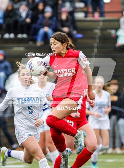Thumbnail 3 in Natick vs Franklin (MIAA Division 1 Final) photogallery.