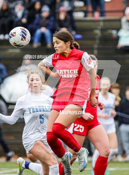 Thumbnail 1 in Natick vs Franklin (MIAA Division 1 Final) photogallery.