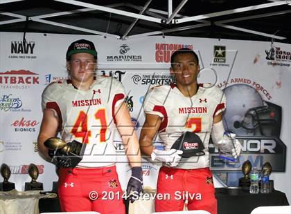 Thumbnail 3 in Mission Viejo @ Oceanside (2014 Honor Bowl - SoCal) photogallery.