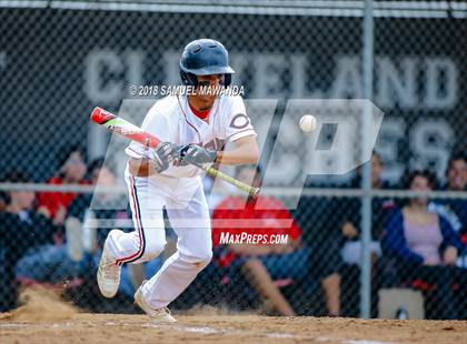 Thumbnail 2 in Cleveland vs Banning (CIF LACS Quarterfinal) photogallery.
