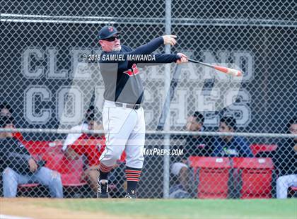 Thumbnail 3 in Cleveland vs Banning (CIF LACS Quarterfinal) photogallery.