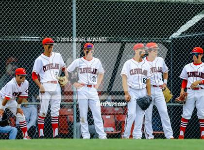Thumbnail 1 in Cleveland vs Banning (CIF LACS Quarterfinal) photogallery.
