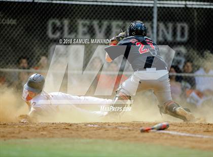 Thumbnail 1 in Cleveland vs Banning (CIF LACS Quarterfinal) photogallery.