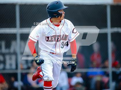 Thumbnail 1 in Cleveland vs Banning (CIF LACS Quarterfinal) photogallery.