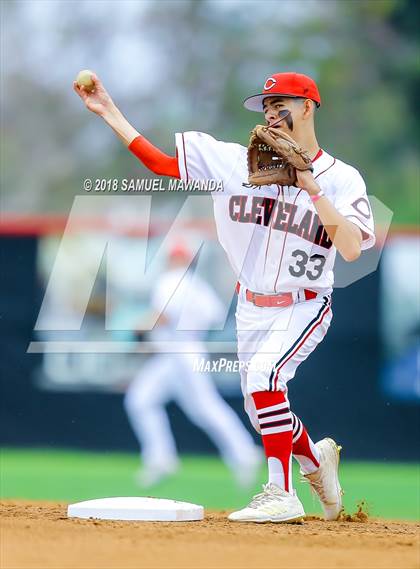 Thumbnail 3 in Cleveland vs Banning (CIF LACS Quarterfinal) photogallery.