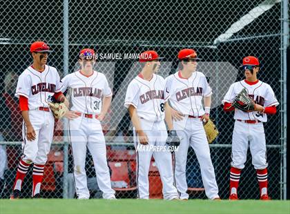Thumbnail 2 in Cleveland vs Banning (CIF LACS Quarterfinal) photogallery.