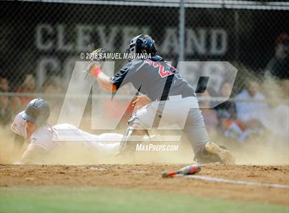 Thumbnail 3 in Cleveland vs Banning (CIF LACS Quarterfinal) photogallery.