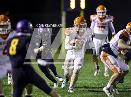 Thumbnail 3 in Hamilton Heights vs. Guerin Catholic (IHSAA Sectional Round 1 Playoff) photogallery.
