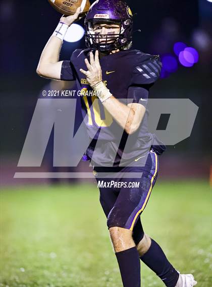 Thumbnail 3 in Hamilton Heights vs. Guerin Catholic (IHSAA Sectional Round 1 Playoff) photogallery.