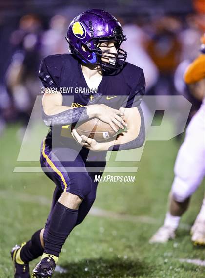 Thumbnail 3 in Hamilton Heights vs. Guerin Catholic (IHSAA Sectional Round 1 Playoff) photogallery.