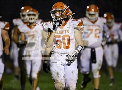 Thumbnail 1 in Hamilton Heights vs. Guerin Catholic (IHSAA Sectional Round 1 Playoff) photogallery.