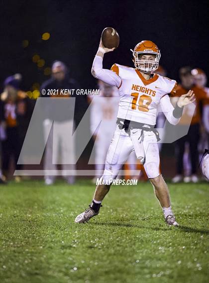 Thumbnail 2 in Hamilton Heights vs. Guerin Catholic (IHSAA Sectional Round 1 Playoff) photogallery.
