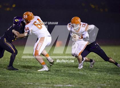 Thumbnail 2 in Hamilton Heights vs. Guerin Catholic (IHSAA Sectional Round 1 Playoff) photogallery.