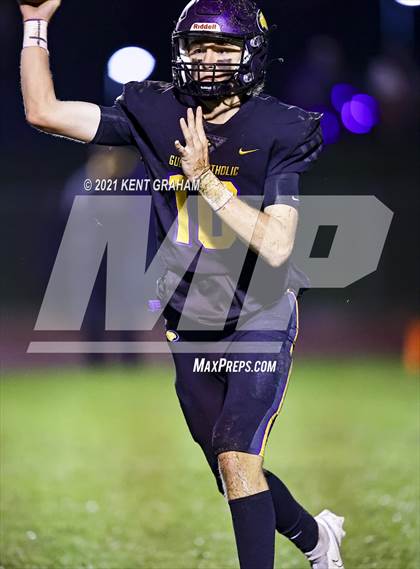 Thumbnail 1 in Hamilton Heights vs. Guerin Catholic (IHSAA Sectional Round 1 Playoff) photogallery.