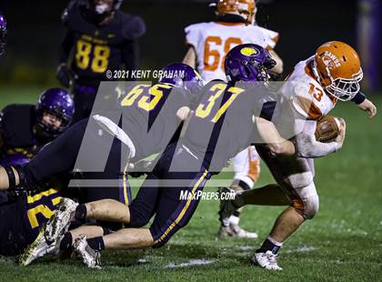Thumbnail 2 in Hamilton Heights vs. Guerin Catholic (IHSAA Sectional Round 1 Playoff) photogallery.