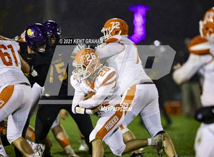 Thumbnail 2 in Hamilton Heights vs. Guerin Catholic (IHSAA Sectional Round 1 Playoff) photogallery.